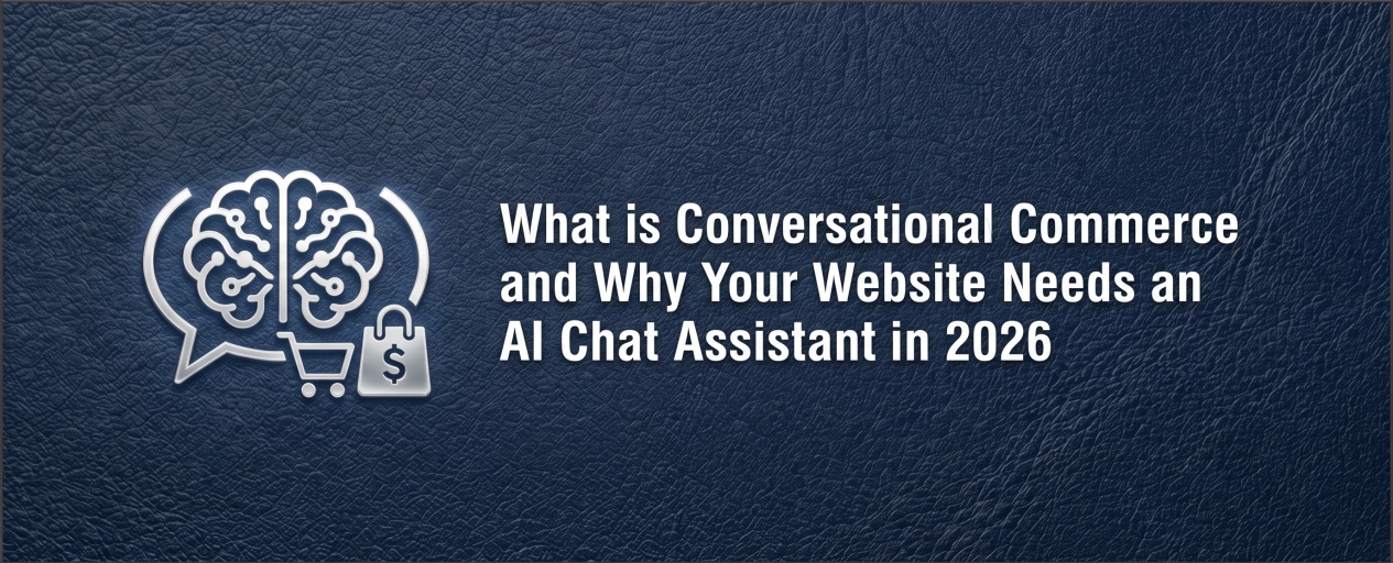 What is Conversational Commerce and Why Your Website Needs an AI Chat Assistant in 2026