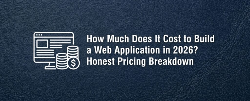 how much does it cost to build a web application